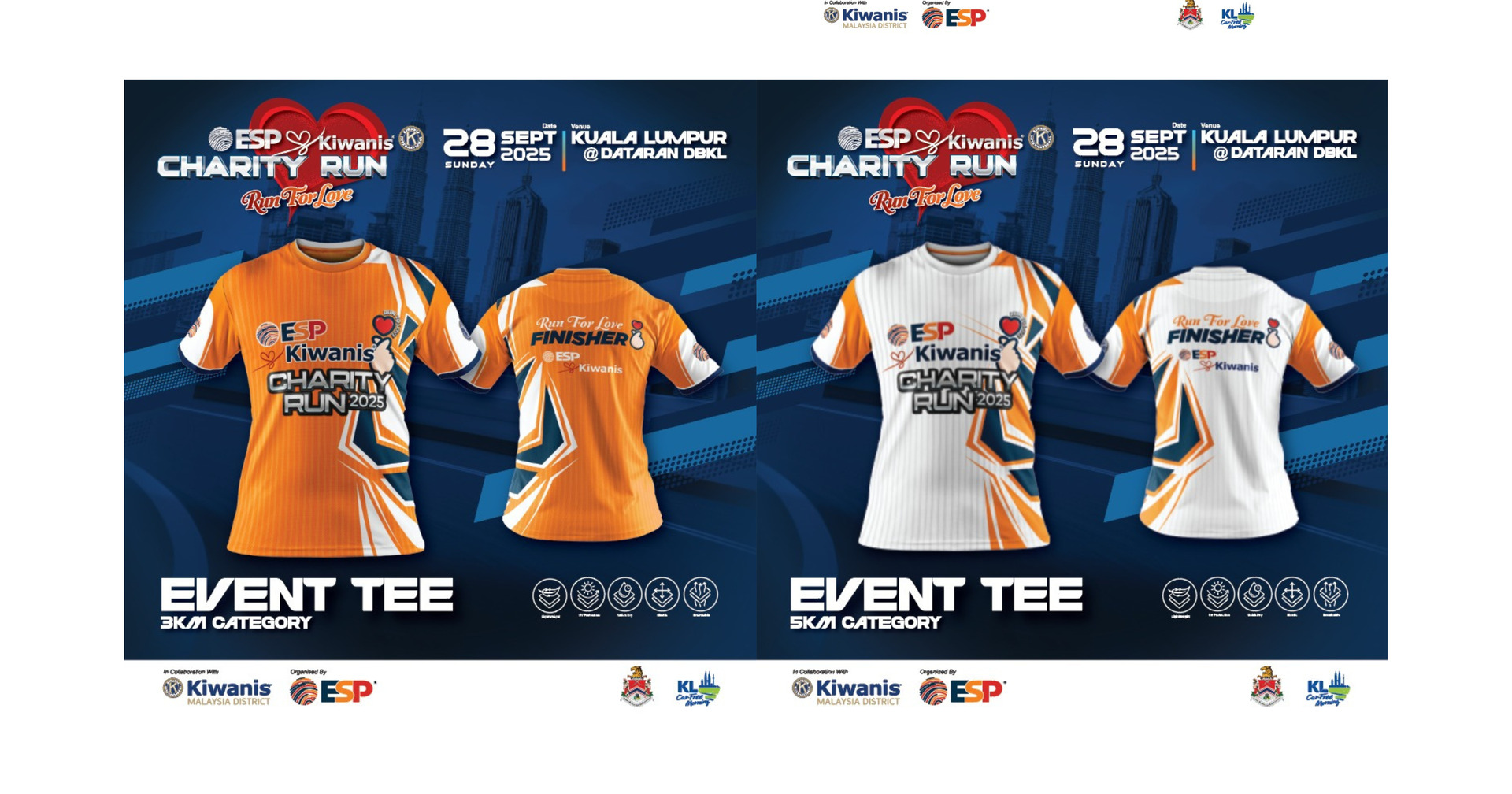 ESP x Kiwanis Charity Run 2025 -❤️Run For Love