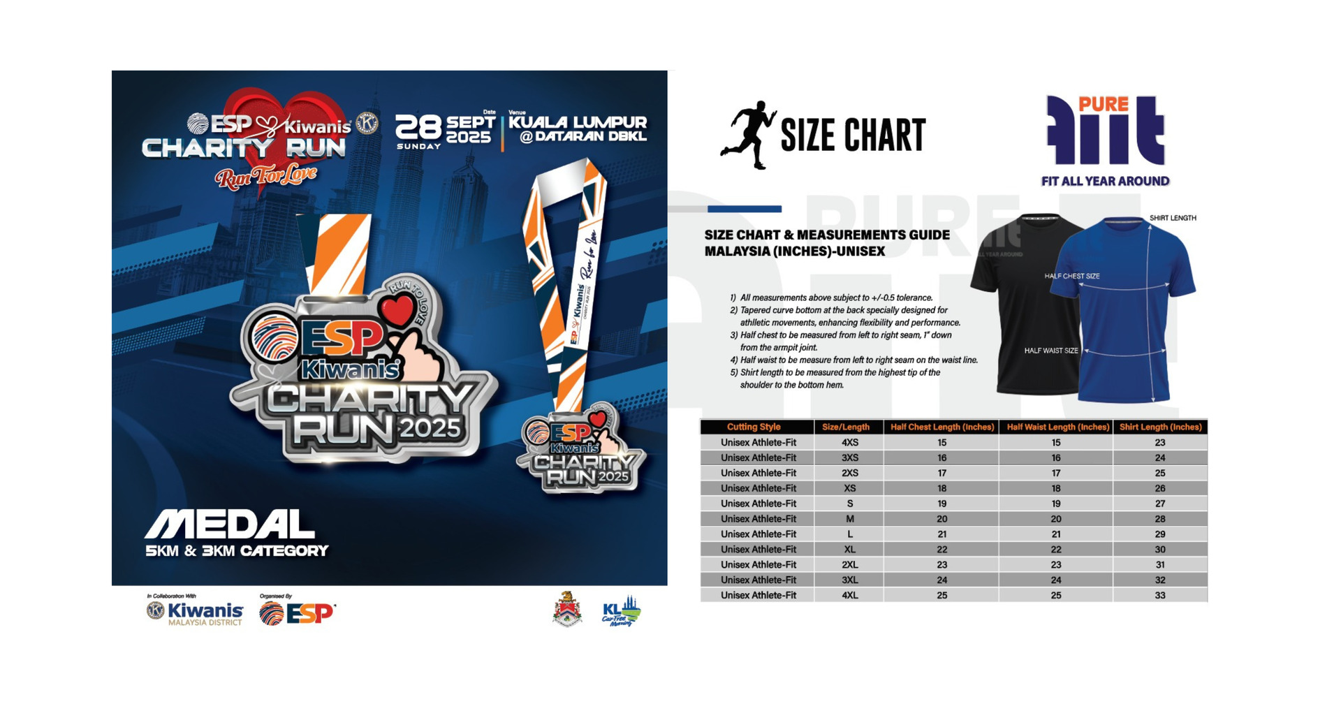 ESP x Kiwanis Charity Run 2025 -❤️Run For Love