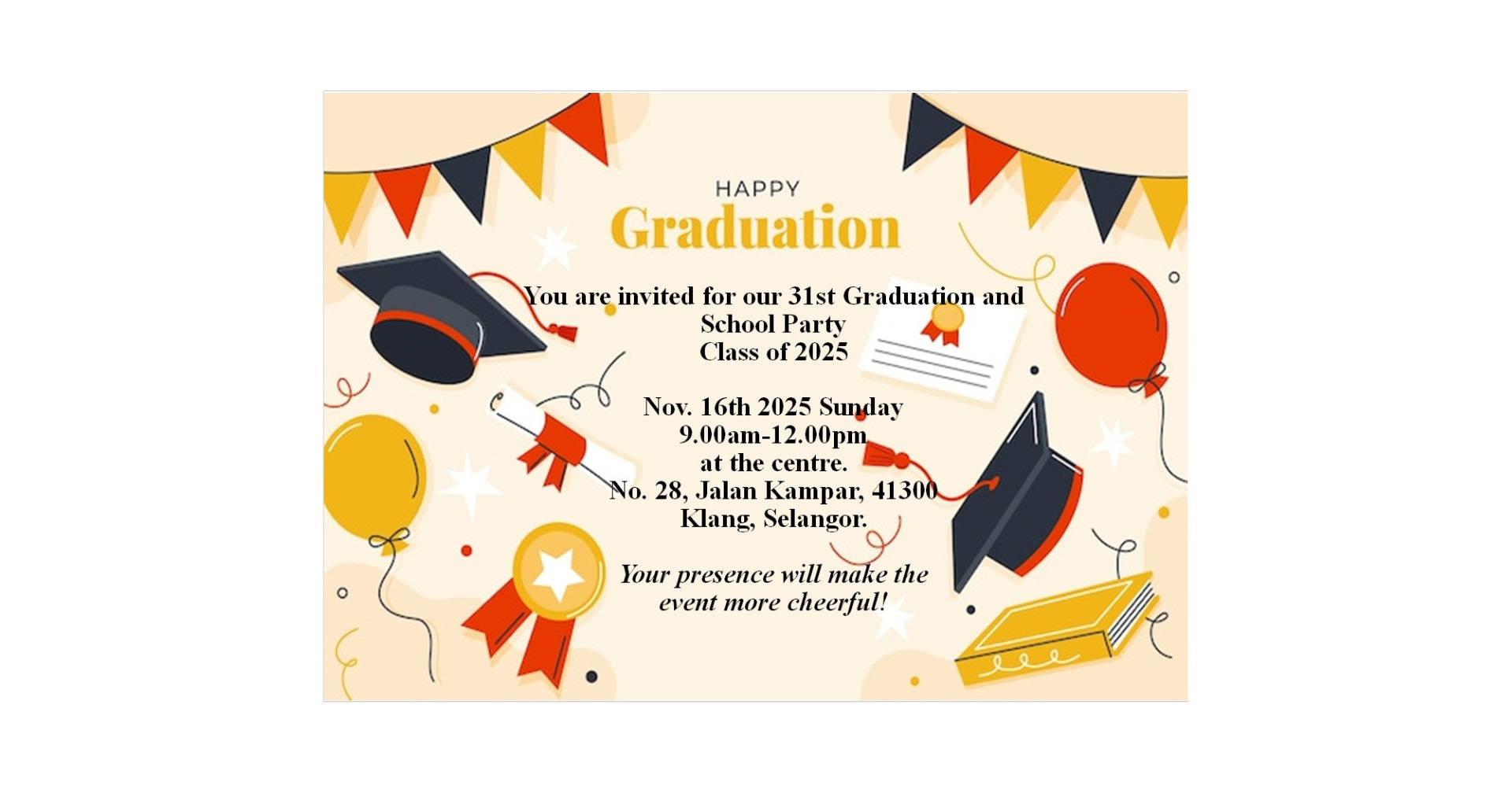 KDSF KLANG GRADUATION & SCHOOL PARTY