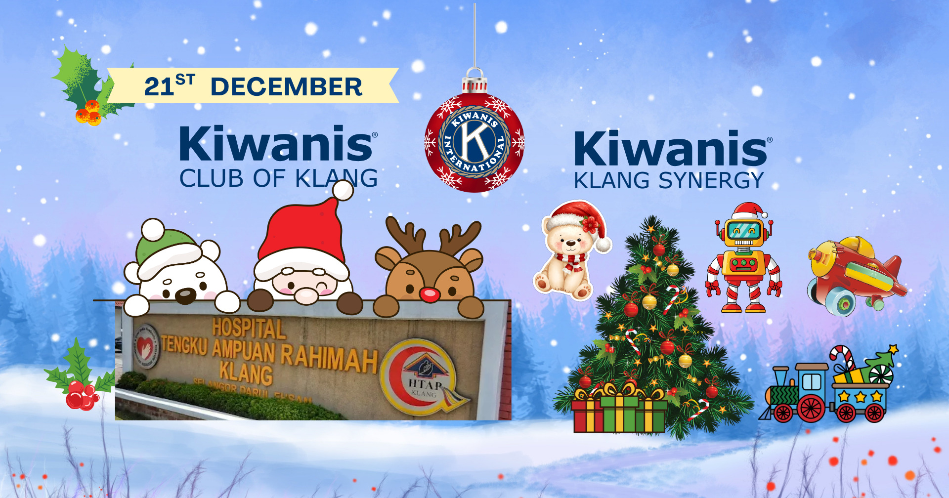 Hospital Tengku Ampuan Rahimah Children&amp;#039;s Christmas Party 2026